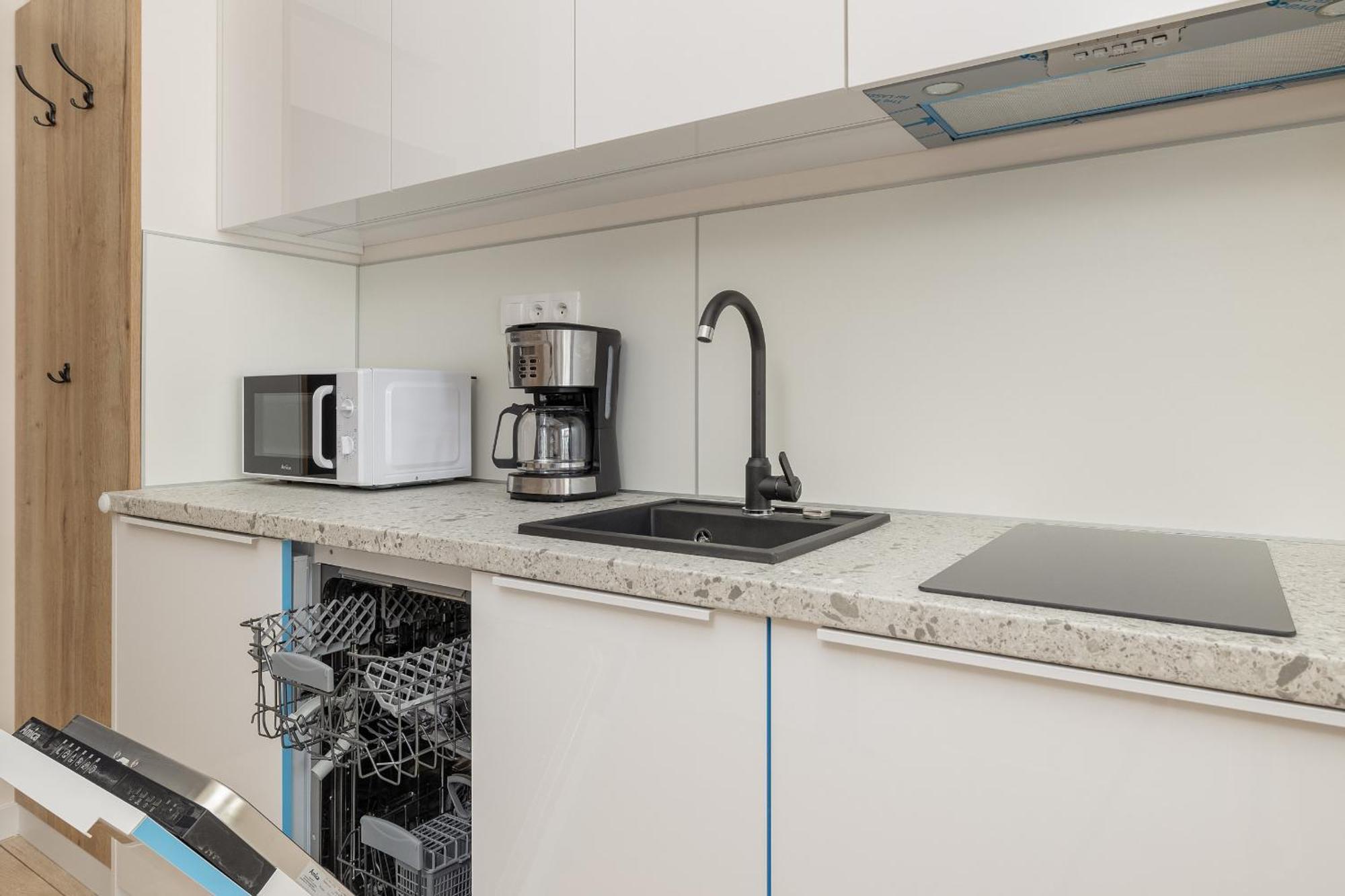 Modern Studio With Terrace And Parking In Swinoujscie By Noclegi Renters Dış mekan fotoğraf
