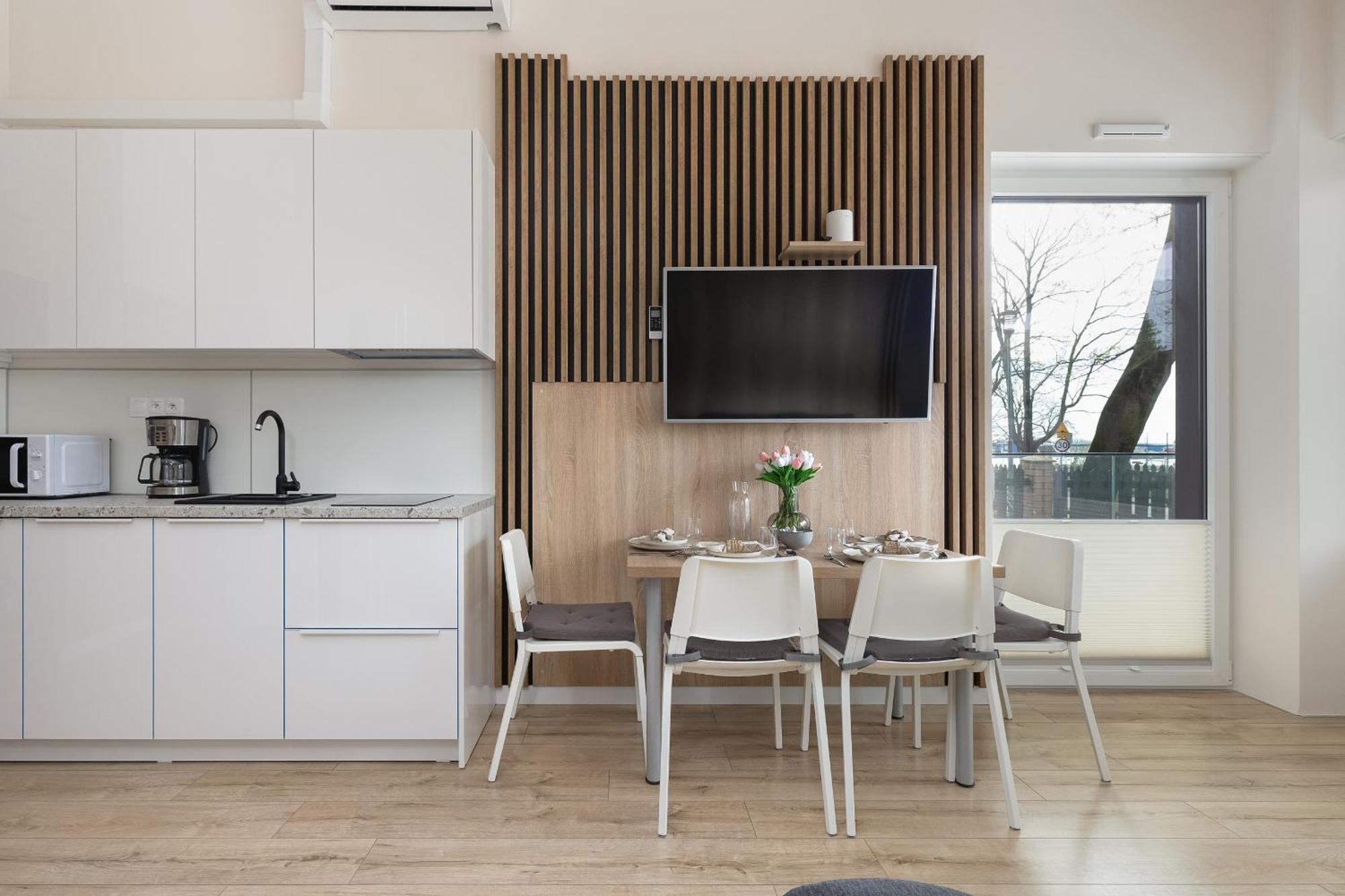 Modern Studio With Terrace And Parking In Swinoujscie By Noclegi Renters Dış mekan fotoğraf