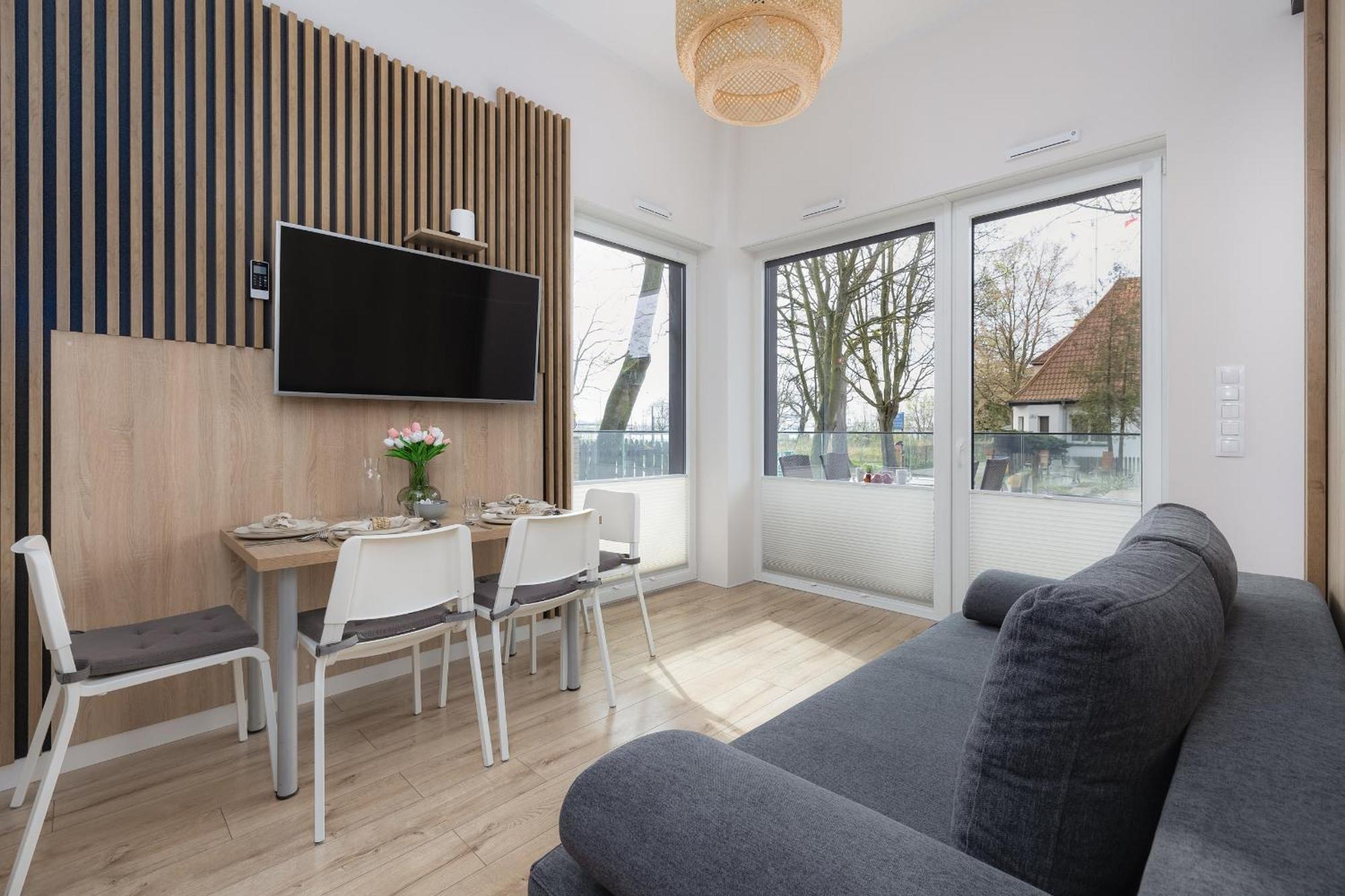 Modern Studio With Terrace And Parking In Swinoujscie By Noclegi Renters Dış mekan fotoğraf